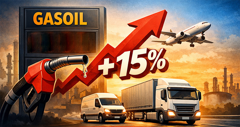 Evolution des couts de transport